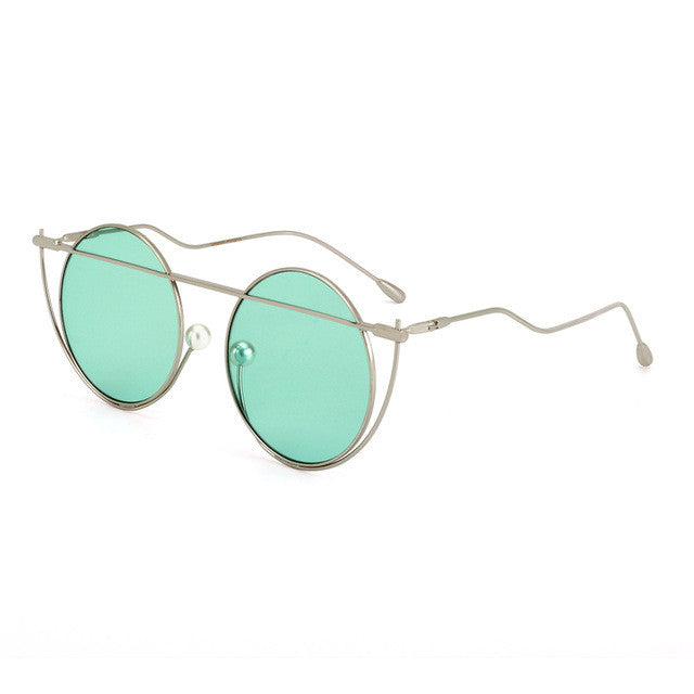 edit1 Unique Round Women Sunglasses